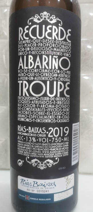 Graciosa contraetiqueta