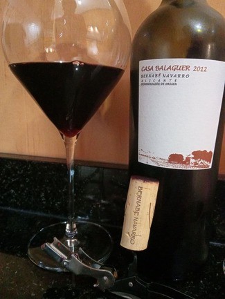 Casa Balaguer 2012, DO Alicante