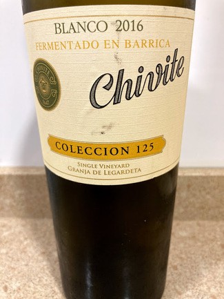 Chivite Colección 125 Chardonnay 2016