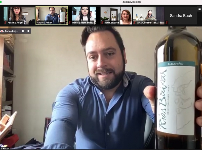 Los vinos de Rías Baixas se promocionaron en México a través de actividades online y presenciales