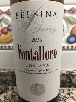 Fattoria di Fèlsina Fontalloro 2016