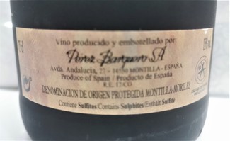 Etiqueta frontal
