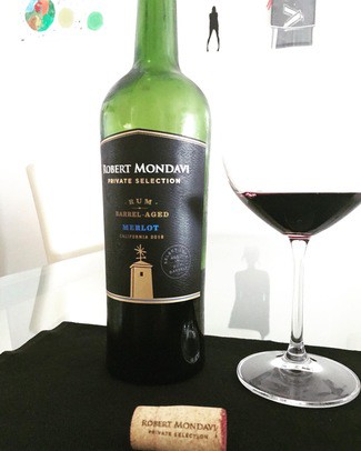 Robert Mondavi Private Selection RUM Barrel Aged Merlot 2018