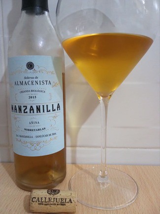 Manzanilla Añina Sobretablas Crianza Biológica Soleras de Almacenista 2015, DO Manzanilla de Sanlúcar de Barrameda