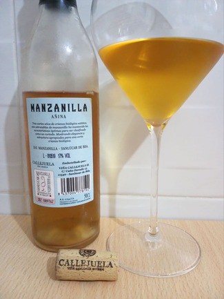 Manzanilla Añina Sobretablas Crianza Biológica Soleras de Almacenista 2015, DO Manzanilla de Sanlúcar de Barrameda