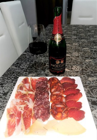 Con el embutido ibérico