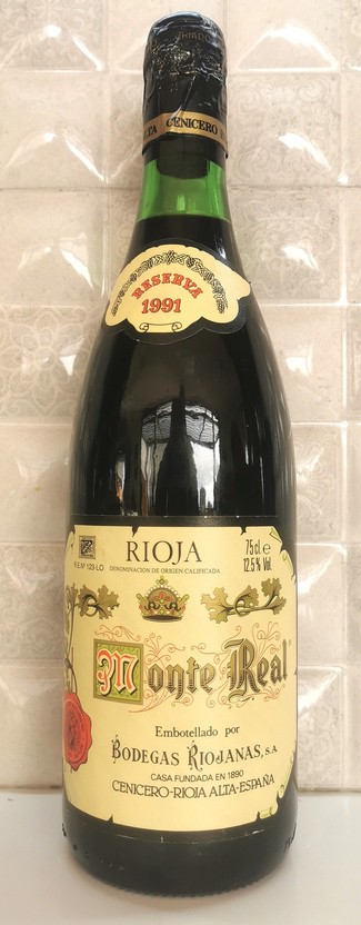 Monte Real reserva 1991
