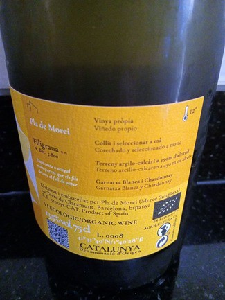 Filigrana Pla de Morei, DO Catalunya