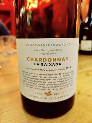 Chardonnay La Baixada 2019