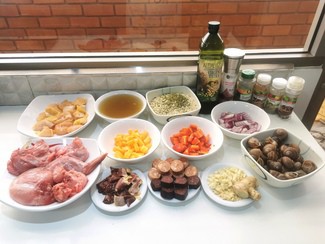Los ingredientes del arrocito