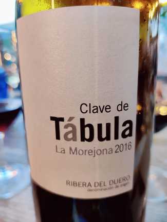 Clave de Tábula La Morejona 2016