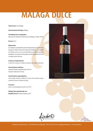 Málaga Dulce Dimobe