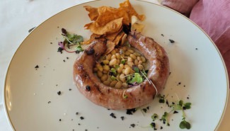 Butifarra artesana de Vic con alubias "Santa Maria"