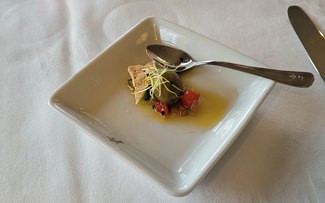 Oliva y pimiento