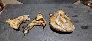 Cabeza y cocotxas de la Dorada