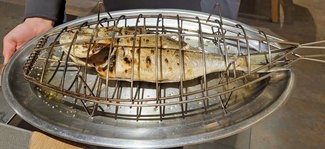 Dorada de Palamos (712 gr)a la brasa