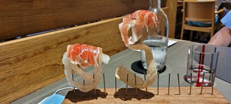 Aperitivo :Jamón con corteza de cerdo