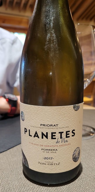 Planetes de Nin vi blanc de varietats antigues 2017 DOQ Priorat