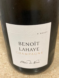 Champagne Benoit Lahaye Blanc de Noirs Bouzy