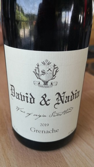 David & Nadia. Garnacha 2019