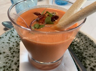 Gazpacho de higo chumbo