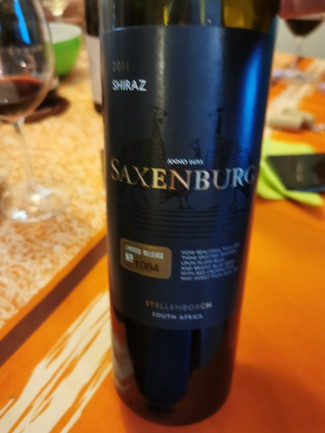 Saxemburg Private Collection Shiraz 2011