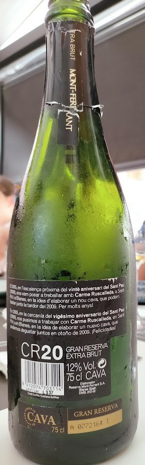 Mont-Ferrant CR 20 Extra Brut 2007