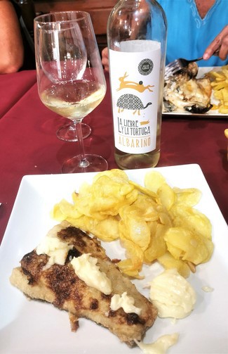 Con el bacalao con all-i-oli