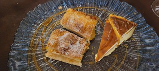 Mix Tarta de queso y tarta de manzana