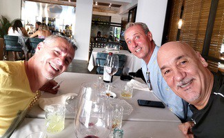 Maravillosa velada con grandes amigos