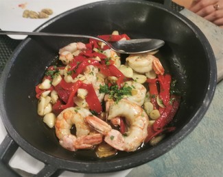 Gambas al ajillo