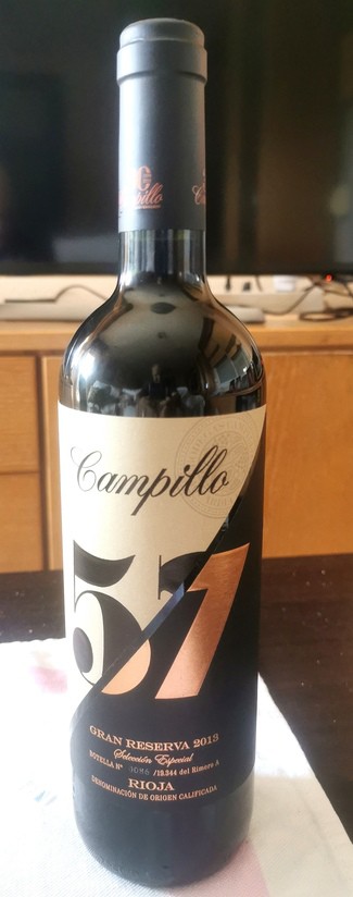 Campillo 57 Gran reserva 2013