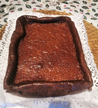 El bizcocho de chocolate casero