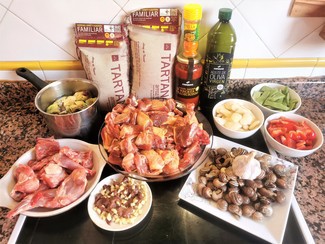 Preparativos del arrocito