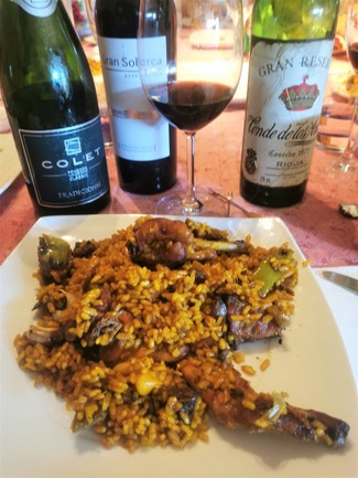 Con el arrocito a la leña