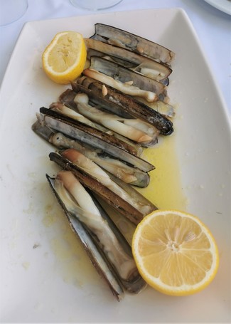 Las navajas plancha