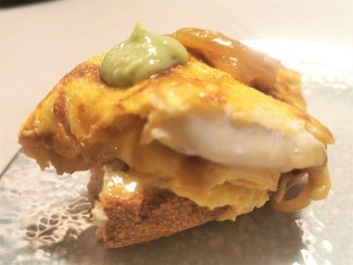 Jugosa tortilla de cocotxas