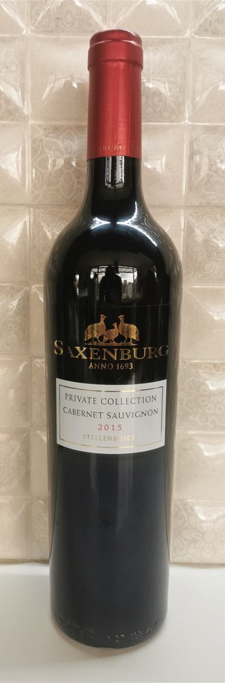 Saxenburg Private Collection Cabernet Sauvignon 2015