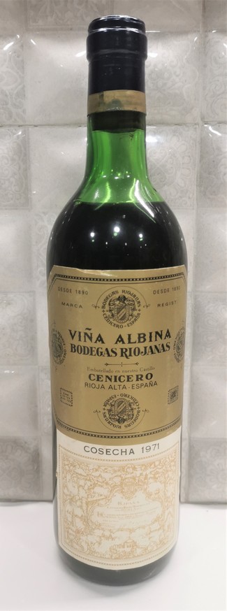 Viña Albina crianza 1971