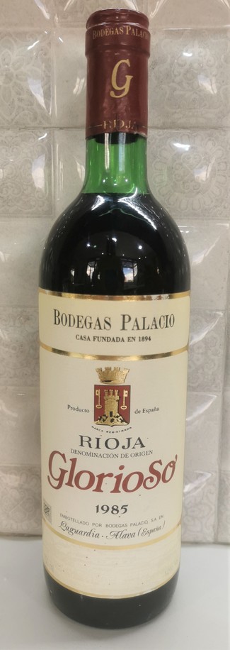 Glorioso crianza 1985