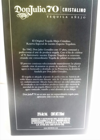 Contraetiqueta de la caja