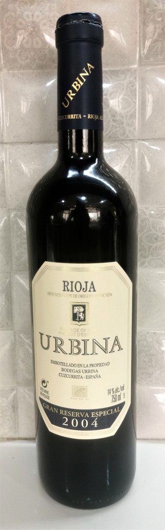 Urbina Gran Reserva Especial 2004