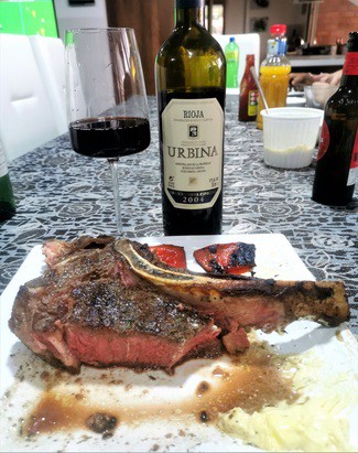 Con el Cowboy Steak de 725 grs