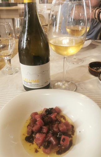 Con el tartar de atún