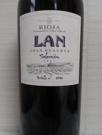 LAN Selección Gran Reserva 2007