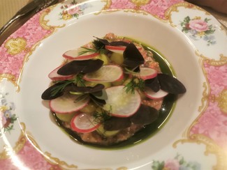 El tartar de róbalo