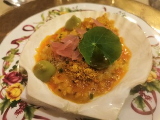 La coquine de vieira encebollada
