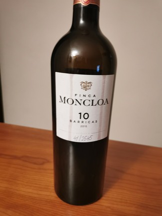 Finca Moncloa 10 barricas 2015