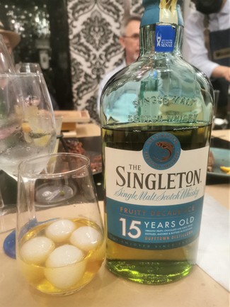 Fantástico single malt de 15 años.