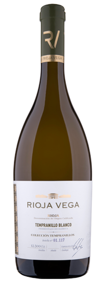 Vino Rioja Vega colección tempranillo blanco 2020